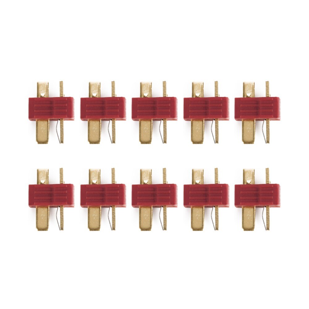 
                  
                    Load image into Gallery viewer, 1Pairs T Plug Deans Connectors For RC LiPo Battery Male and Female 40A high current multi-axis fixed-wing model aircraft
                  
                