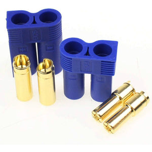 
                  
                    Load image into Gallery viewer, Amass EC5 Connector Plugs Male Female 5.0mm Gold Bullet Banana Plug Connectors for RC ESC Lipo Battery Device Electric Motor
                  
                