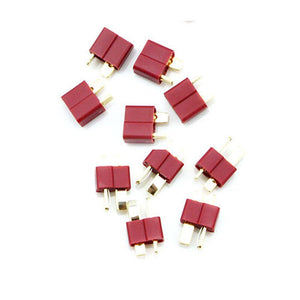 
                  
                    Load image into Gallery viewer, 1Pairs T Plug Deans Connectors For RC LiPo Battery Male and Female 40A high current multi-axis fixed-wing model aircraft
                  
                